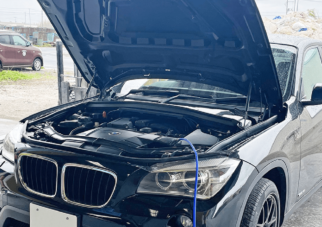 30分〜1時間ほど水素ガス注入。